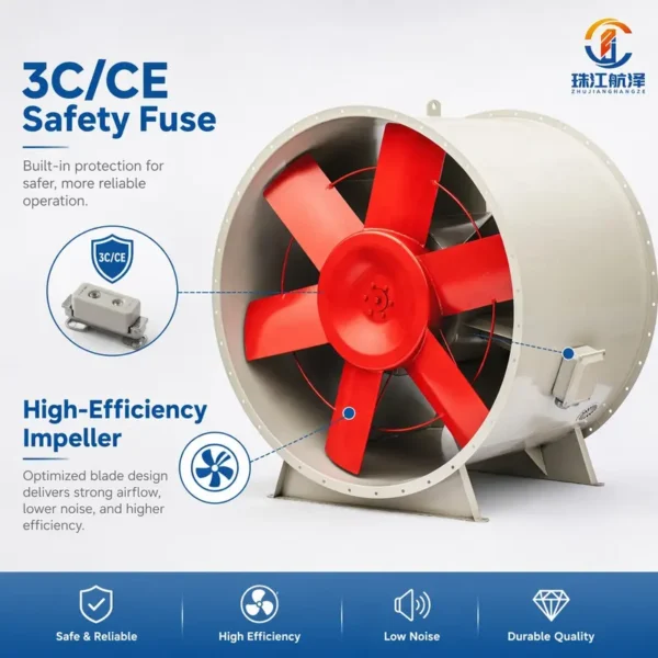 High-temperature Smoke Exhaust Fanoemodm, HTF, Stainless - view 3