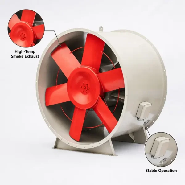 High-temperature Smoke Exhaust Fanoemodm, HTF, Stainless - view 6
