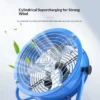 High-volume Rechargeable Pressurized Fan, Battery