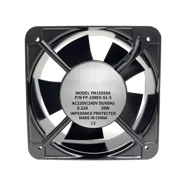 Home Duct Exhaust Fan, Ceiling, 220V, PP - view 2