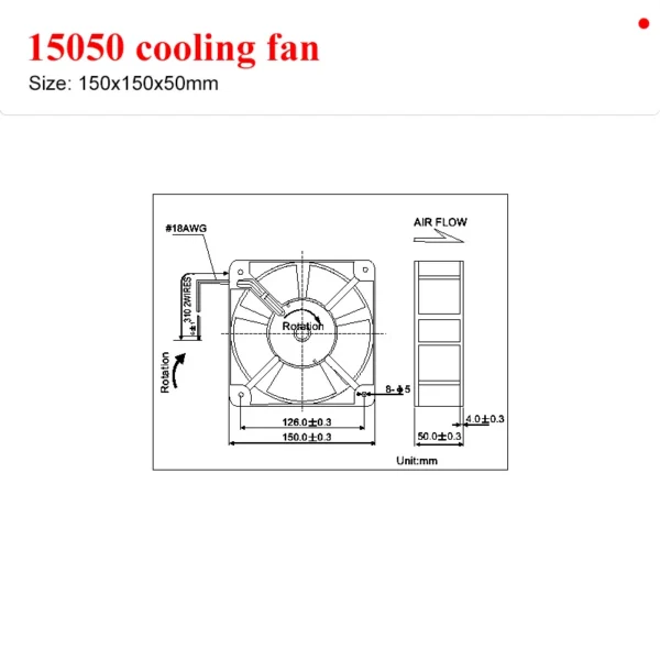 Home Duct Exhaust Fan, Ceiling, 220V, PP - view 4