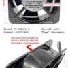 Home Duct Exhaust Fan, Ceiling, 220V, PP - view 6