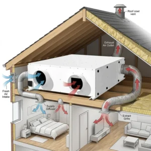 Home Hvac Systems, ERV, HEPA, 250-6000, M3