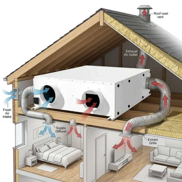 Home Hvac Systems, ERV, HEPA, 250-6000, M3