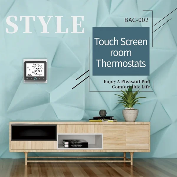 Home Indoor Temperature Controller, BAC-002, LCD, HVAC - view 5