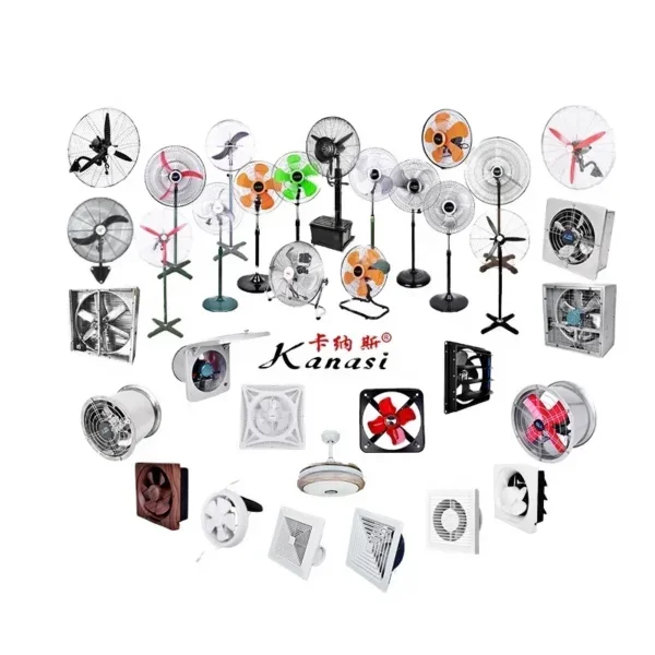 Home Industrial Metal Fan, Wall, 0000000 - view 6