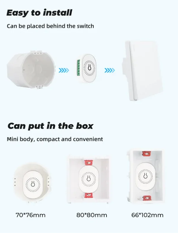 Home Wifi Mini Fan, Battery, ABS - view 5