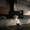 Hood Kitchen Exhaust Fan, Electric, Tempered glass - view 2