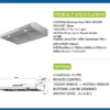 Hood Kitchen Smoke Extractor, Stainless, Steel - view 5