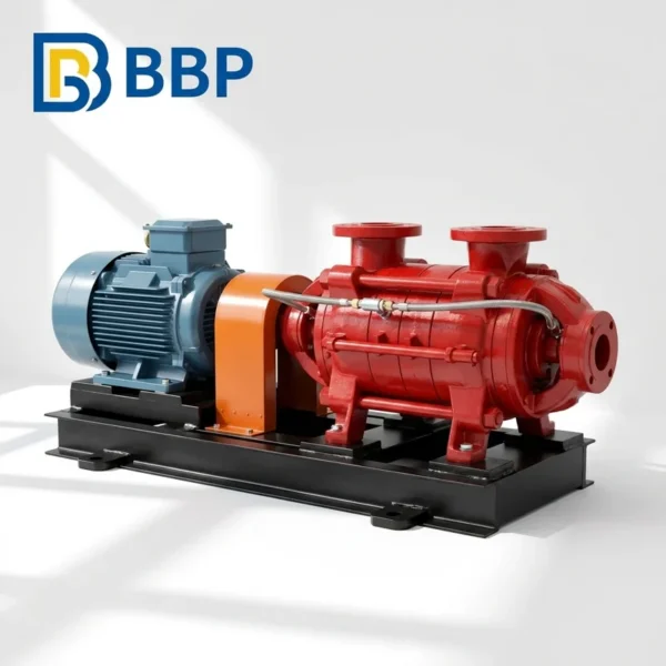 Horizontal Multistage Centrifugal Pump, BBP, Motor, QD - view 3