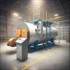 Horizontal Waste Oil Boiler, 0.5t, Carbon Steel