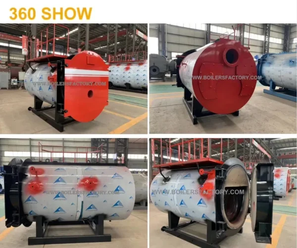 Horizontal Waste Oil Boiler, 0.5t, Carbon Steel - view 3