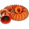 Hose Hvac Ventilation Extractor, AIRGURU, PVC, 16inch, 5m - view 3