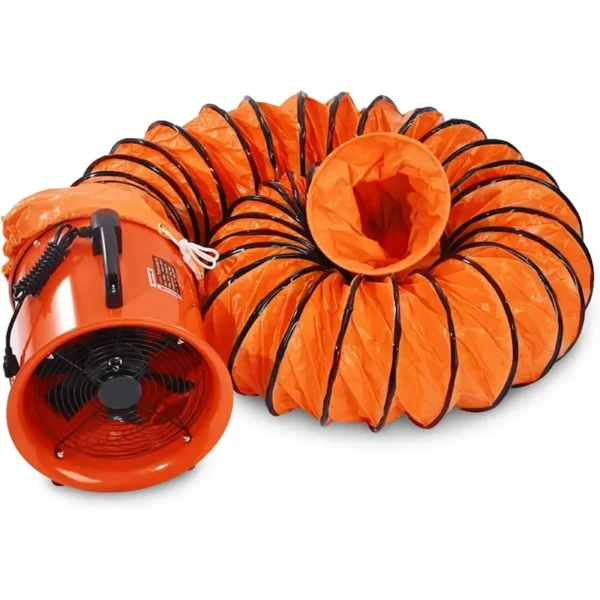 Hose Hvac Ventilation Extractor, AIRGURU, PVC, 16inch, 5m - view 3