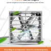 House Axial Flow Fan, 1000mm, AC 220V~240V, 18000-50000m3 - view 3