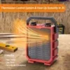 House Utility Space Fan, 1500W/750W, Portable - view 3