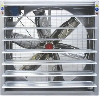 House Wall Exhaust Fan, 380V, Stainless Steel - view 2