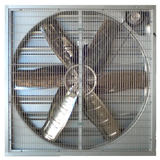 House Wall Exhaust Fan, 380V, Stainless Steel - view 5