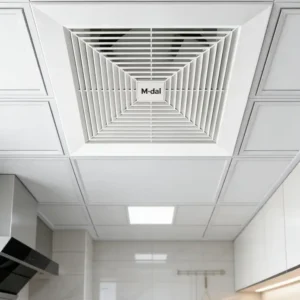 Household Bathroom Exhaust Fan, 220-240V, Plastic, 3-Year