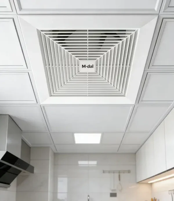 Household Bathroom Exhaust Fan, 220-240V, Plastic, 3-Year
