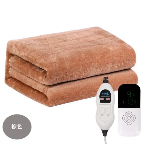 Household Electric Heating Blanket, AC220V, Flannel - view 6