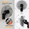 Household Fan, 16-inch, Wall - view 3