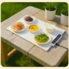 Household Food Warming Plate, Aluminum, Electric - view 4