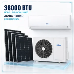 Household Solar Air Conditioner, 36000BTU, Inverter