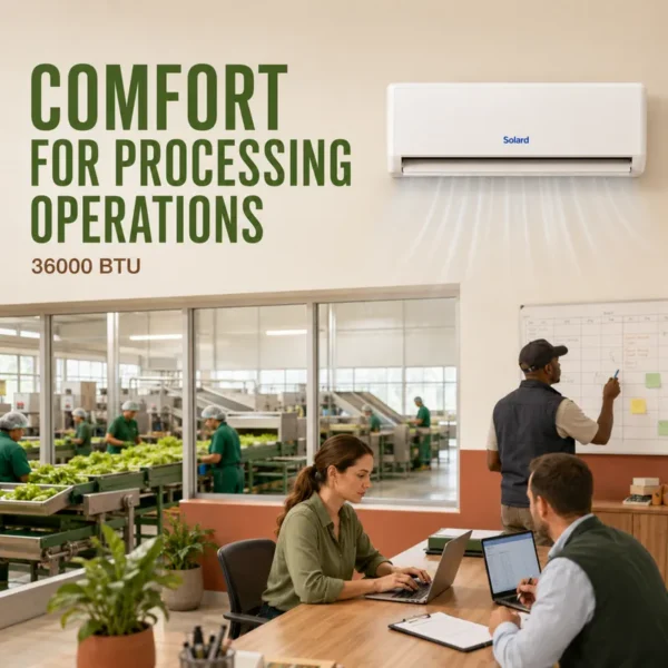 Household Solar Air Conditioner, 36000BTU, Inverter - view 3