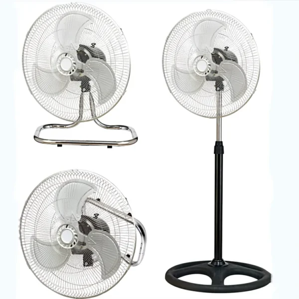 Household Stand Fan, Stainless, Steel, 220V - view 2