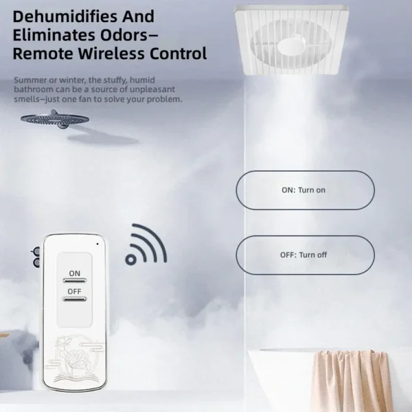 Household Ventilation Fan, 110V, 220V, Ceiling - view 2