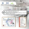 Housing Ceiling Fan, 35 W(0.05hp), Wood - view 4