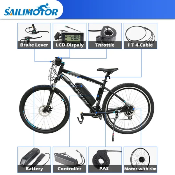 Hub Motor, 500w, 750w, Waterproof, 48V - view 3