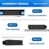 Humidistat Ceiling Mounted Dehumidifier, DY-C50DZ, 50L - view 2