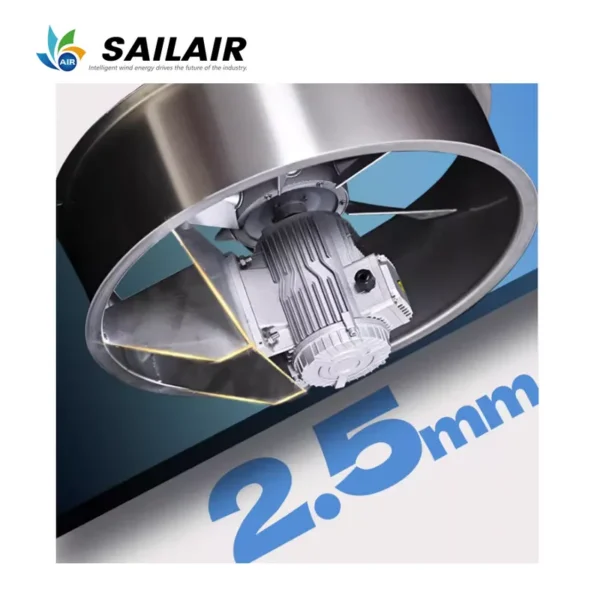 Humidity Resistant Axial Fan, AC 220V~240V, 12000-18000m³ - view 4