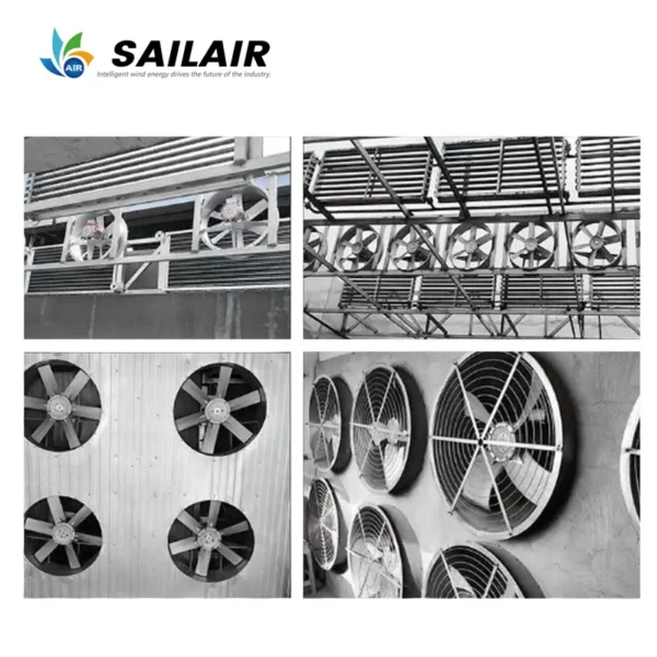 Humidity Resistant Axial Fan, AC 220V~240V, 12000-18000m³ - view 6