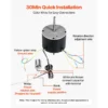 Hvac Condenser, 1/4HP, 825RPM, 208/230V, 5KCP39LFBE31S - view 5