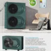 Hvac House Heat Pump, JIADELE, 220-240V 50HZ 1PH, Electric - view 2