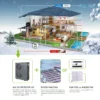 Hvac House Heat Pump, JIADELE, 220-240V 50HZ 1PH, Electric - view 3