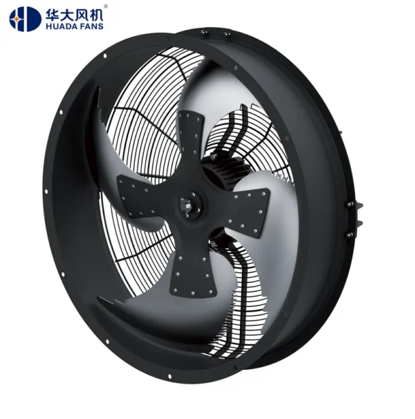 Hvac Refrigeration Axial Fan, Aluminum, 630mm, 1000mm - view 4