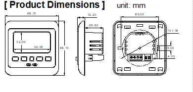 Hvac Tools for Fan, BYC08, 110-230V - view 4
