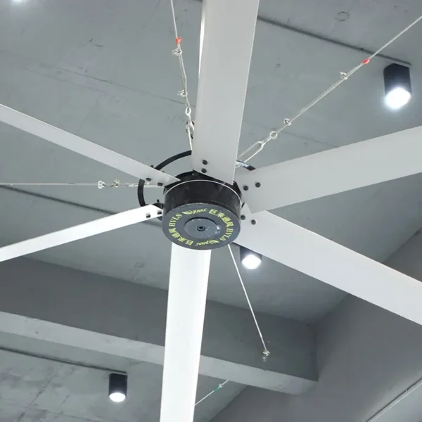 Hvls Ceiling Fan, 10-13ft, 220 V, Aluminium alloy - view 3