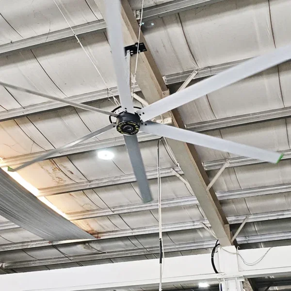 Hvls Ceiling Fan, 10-13ft, 220 V, Aluminium alloy - view 5