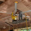 Hvls Ceiling Fan, 14ft, 0.5KW