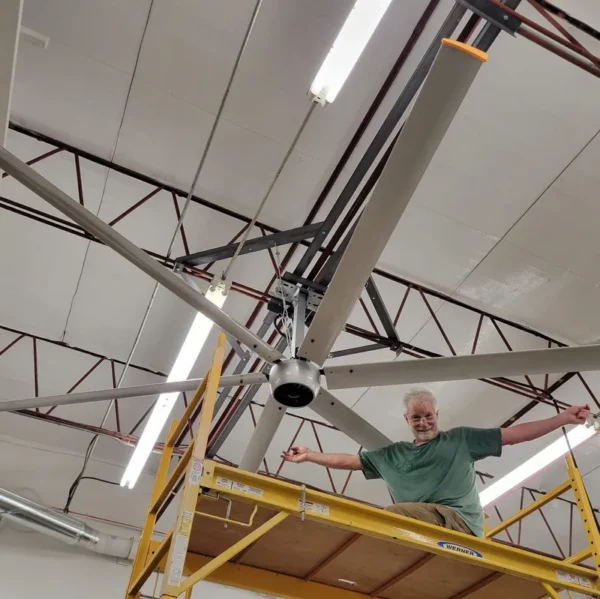 Hvls Ceiling Fan, 14ft, 0.5KW - view 3