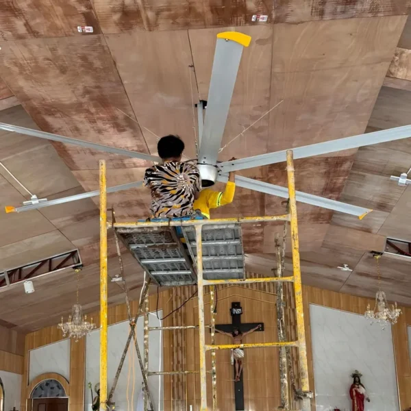 Hvls Ceiling Fan, 14ft, 0.5KW - view 4