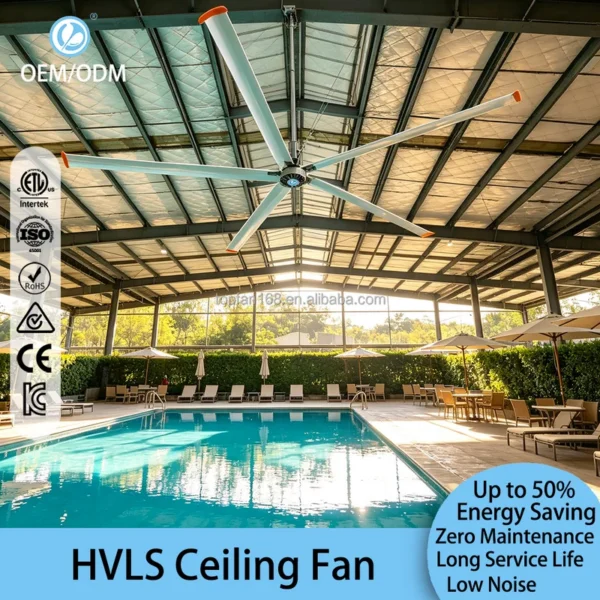 Hvls Ceiling Fan, 16ft, BLDC - view 3