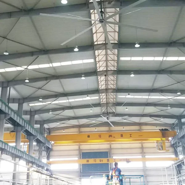 Hvls Ceiling Fan, 24ft, 20ft, 18ft, 16ft - view 4