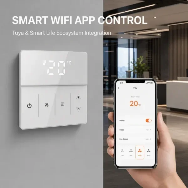 Hy609ac-wifi Central Air Conditioner, FCU, LED