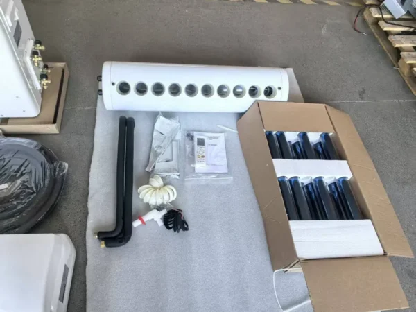 Hybrid Solar Vacuum Tube, 36000Btu, 3-Zone, Inverter, R410a - view 6